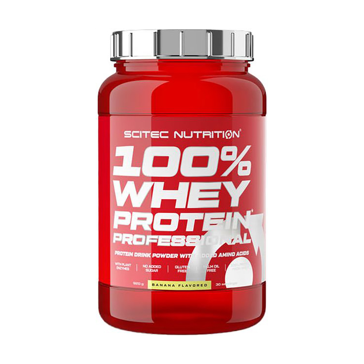 

Протеїн Scitec Nutrition 100% Whey Protein Professional Банан, в порошку, 920 г