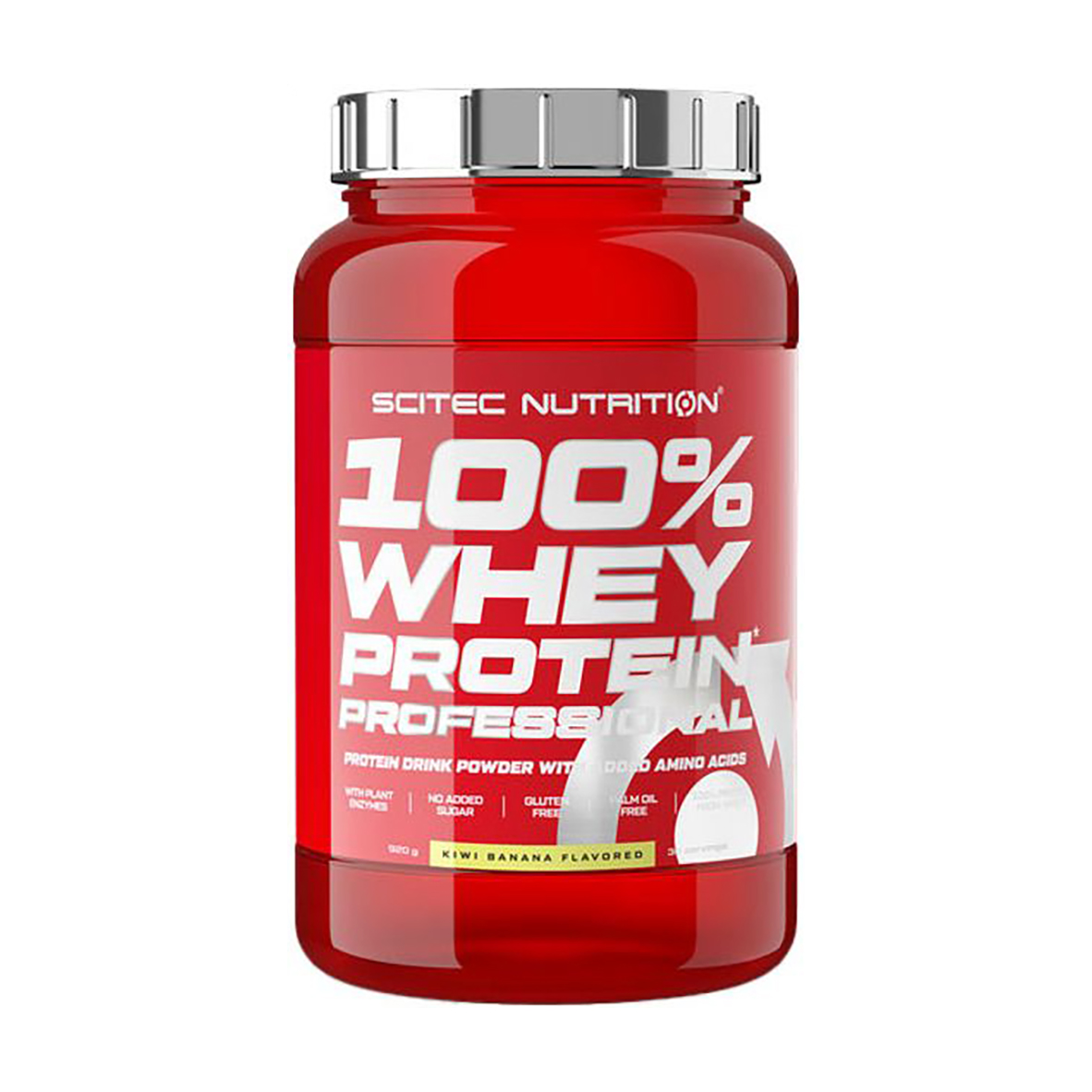 

Протеїн Scitec Nutrition 100% Whey Protein Professional Ківі та банан, в порошку, 920 г