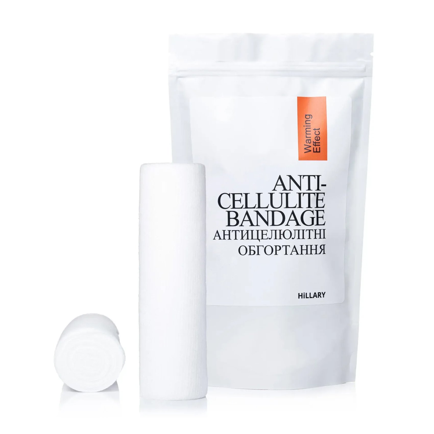 

Антицелюлітні обгортання Hillary Anti-Cellulite Bandage Warming Effect із зігрівальним ефектом, 2 шт