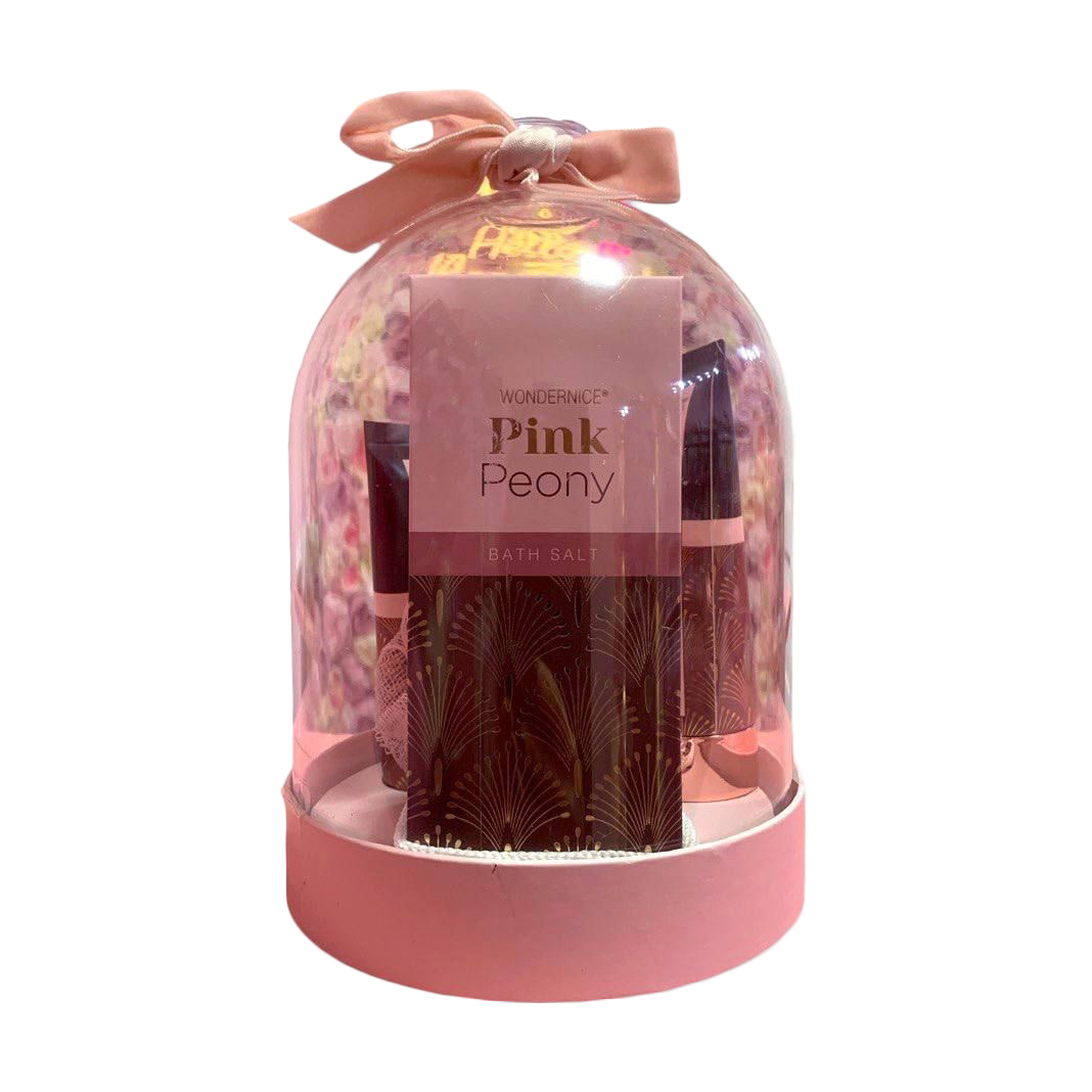 

Новорічний набір WonderNice Pink Peony, 4 продукти