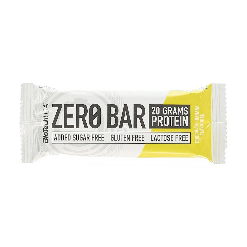 

Протеїновий батончик BioTechUSA Zero Bar Шоколад-банан, 50 г