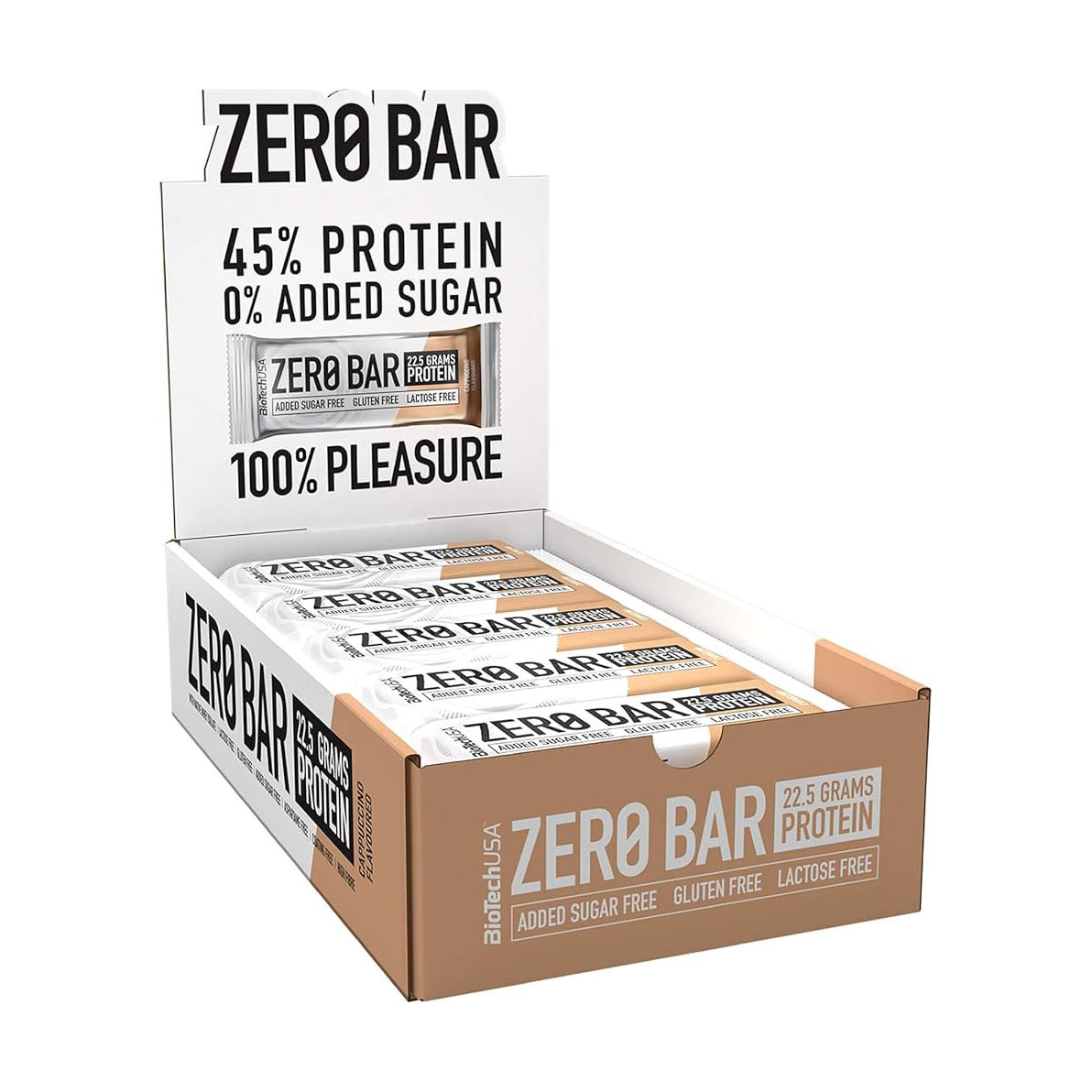 

Протеїновий батончик BioTechUSA Zero Bar Капучіно, 20*50 г