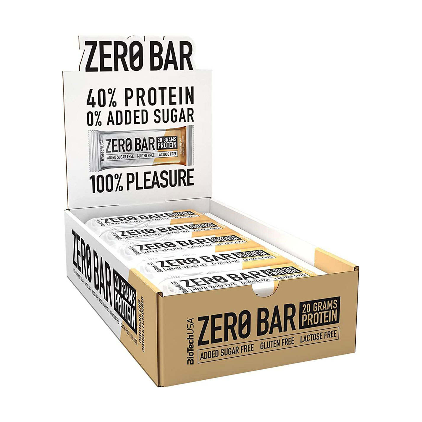 

Протеїновий батончик BioTechUSA Zero Bar Шоколадне печиво, 20*50 г