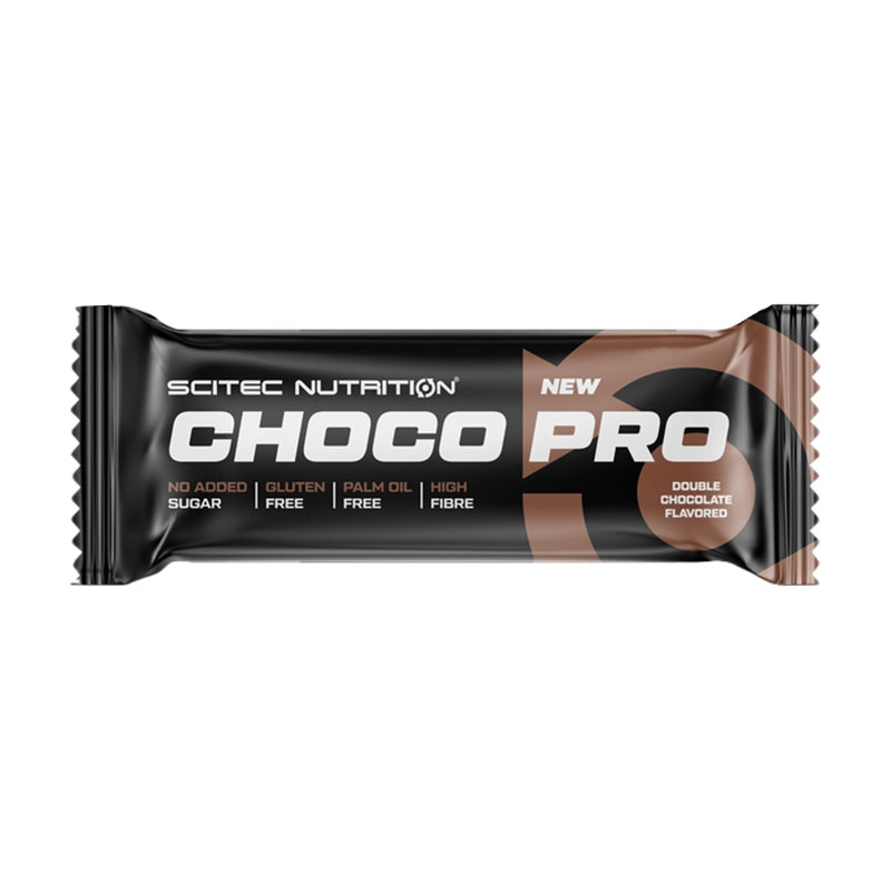 

Протеїновий батончик Scitec Nutrition Choco Pro Подвійний шоколад, 50 г