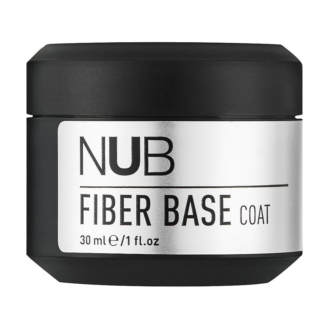 

База для гель-лаку NUB Fiber Base Coat з армувальними волокнами, 03 Rose, 30 мл