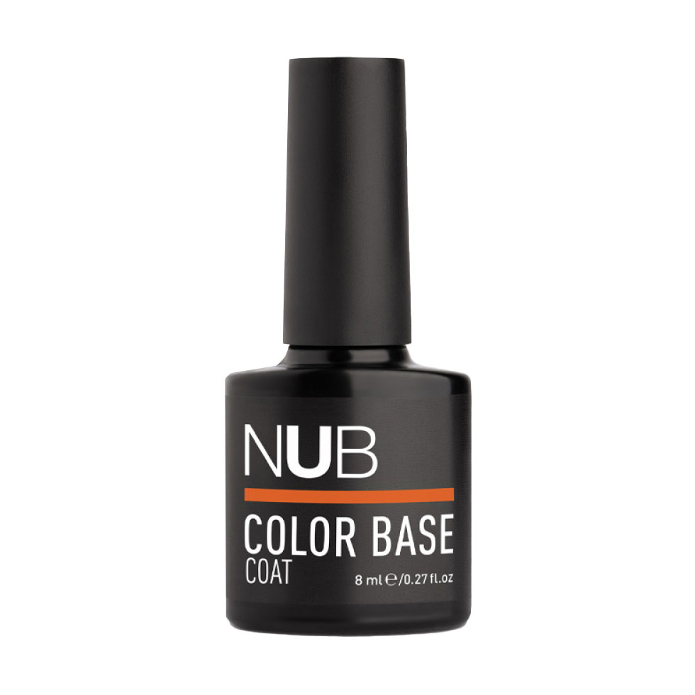 

Уцінка! Кольорова каучукова база для гель-лаку NUB Color Base Coat 16 Sunset, 8 мл