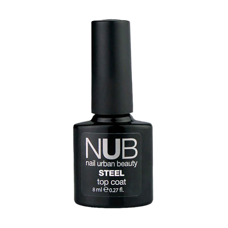 

Топ для гель-лаку NUB Steel Top Coat без липкого шару, 8 мл