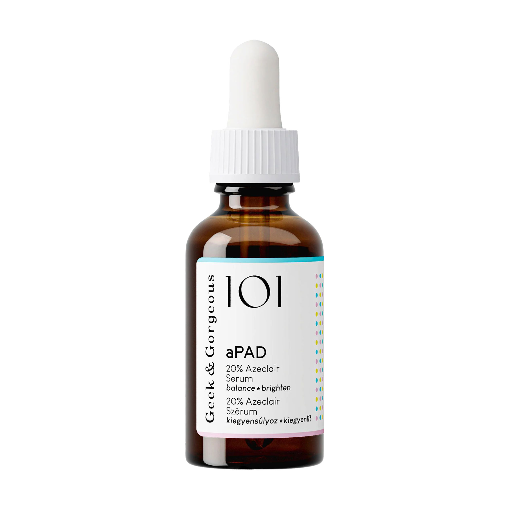 

Уцінка! Сироватка для обличчя Geek & Gorgeous aPAD 20% Azeclair Serum з азелаїновою кислотою 20%, 30 мл