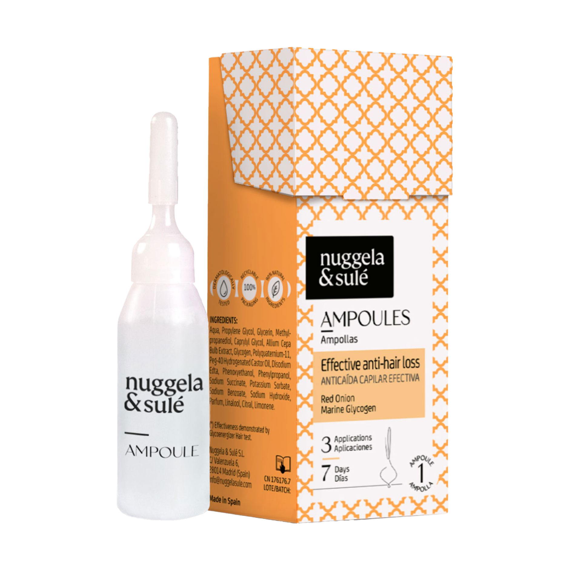 

Ампула Nuggela & Sule Anti-Hair Loss Ampoules проти випадіння волосся, 10 мл