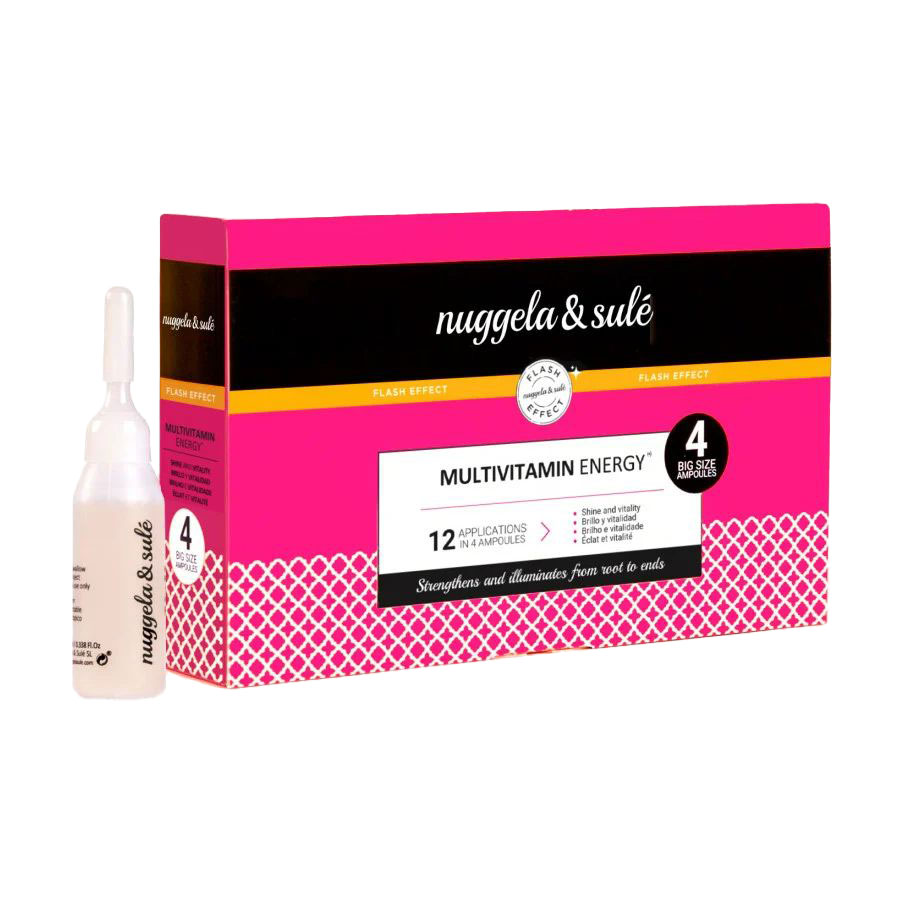 

Уцінка! Вітамінна ампула для волосся Nuggela & Sule Multivitamin Energy Ampoules, 4*10 мл