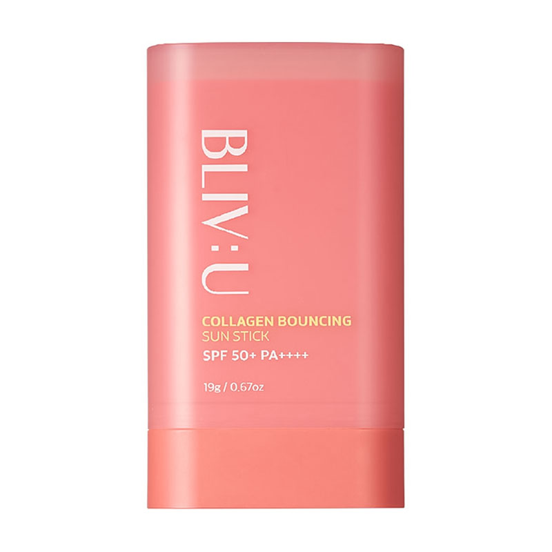 

Уцінка! Сонцезахисний стік для обличчя Bliv:U Collagen Bouncing Sun Stick, SPF 50+ PA++++, з колагеном, 19 г