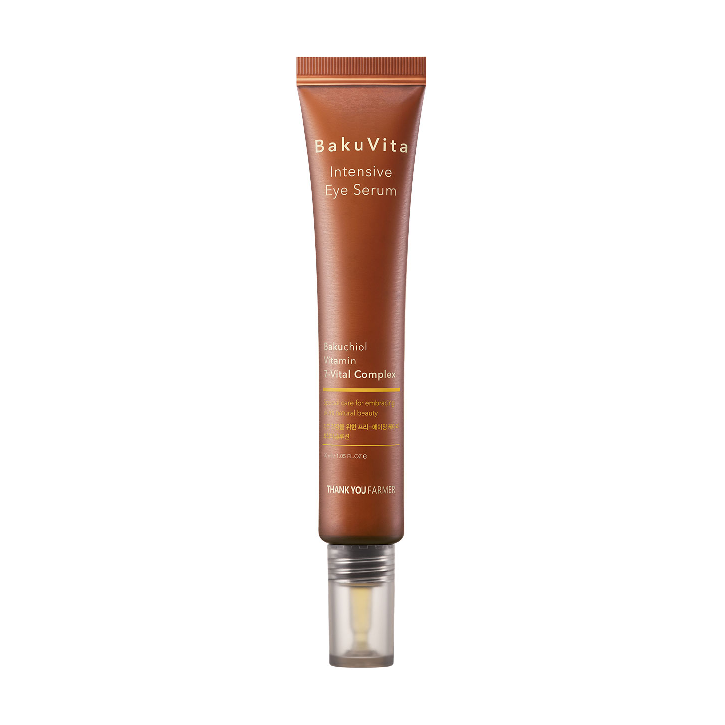 Сироватка для шкіри навколо очей Thank You Farmer BakuVita Intensive Eye Serum з бакучіолом та вітамінами C та E, 30 мл