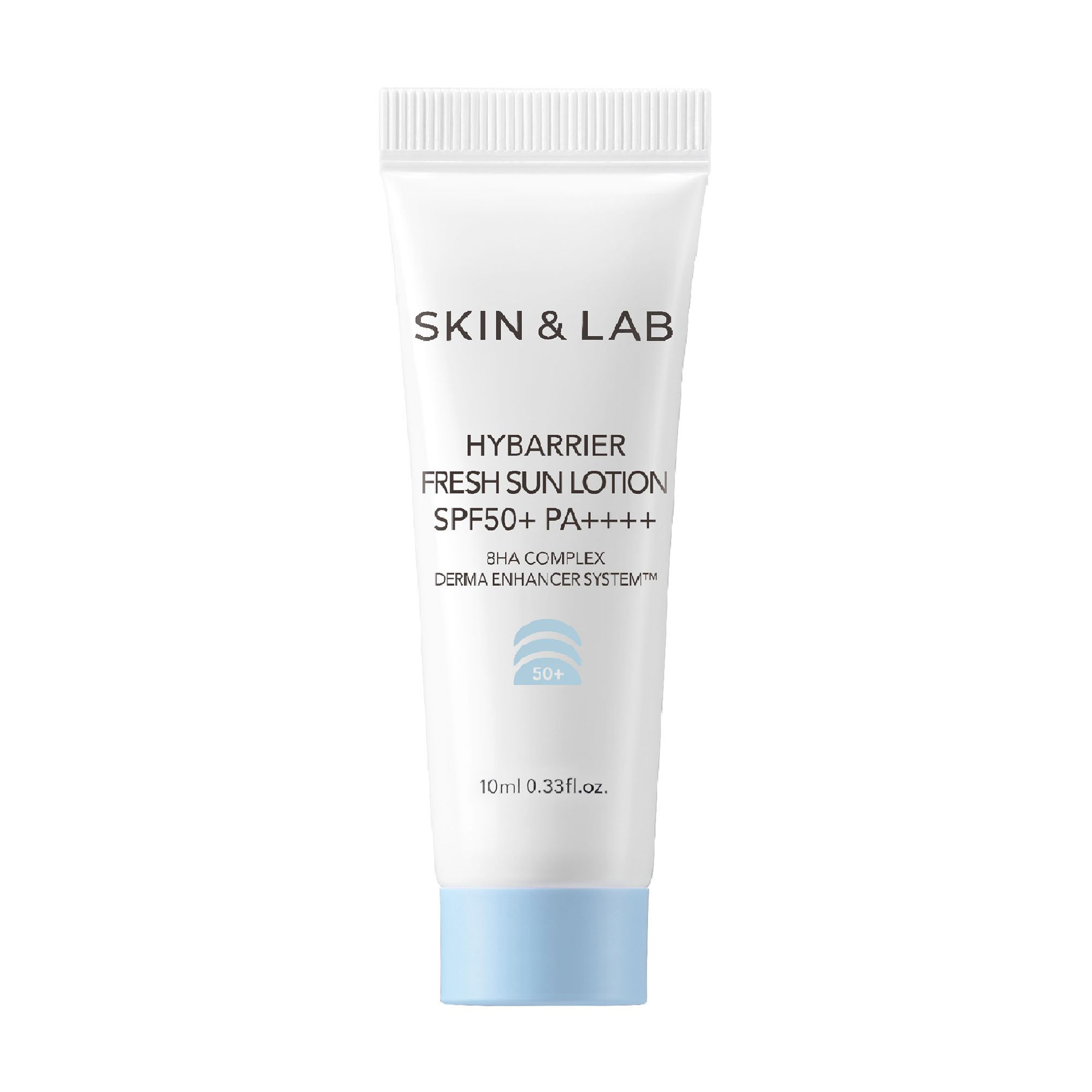 

Зволожувальний сонцезахисний лосьйон для обличчя Skin & Lab Hybarrier Fresh Sun Lotion, SPF 50+ PA++++, 10 мл