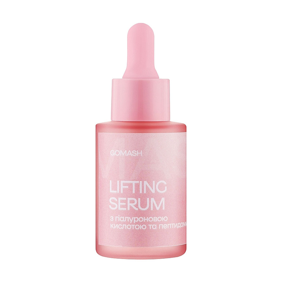 

Уцінка! Ліфтинг-сироватка для обличчя Gomash Lifting Serum з гіалуроновою кислотою та пептидами, 30 мл