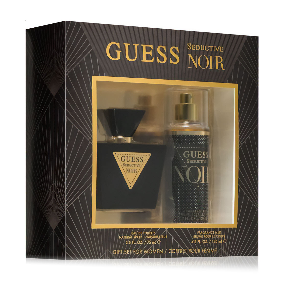 

Парфумований набір жіночий Guess Seductive Noir (туалетна вода, 75 мл + міст, 125 мл)