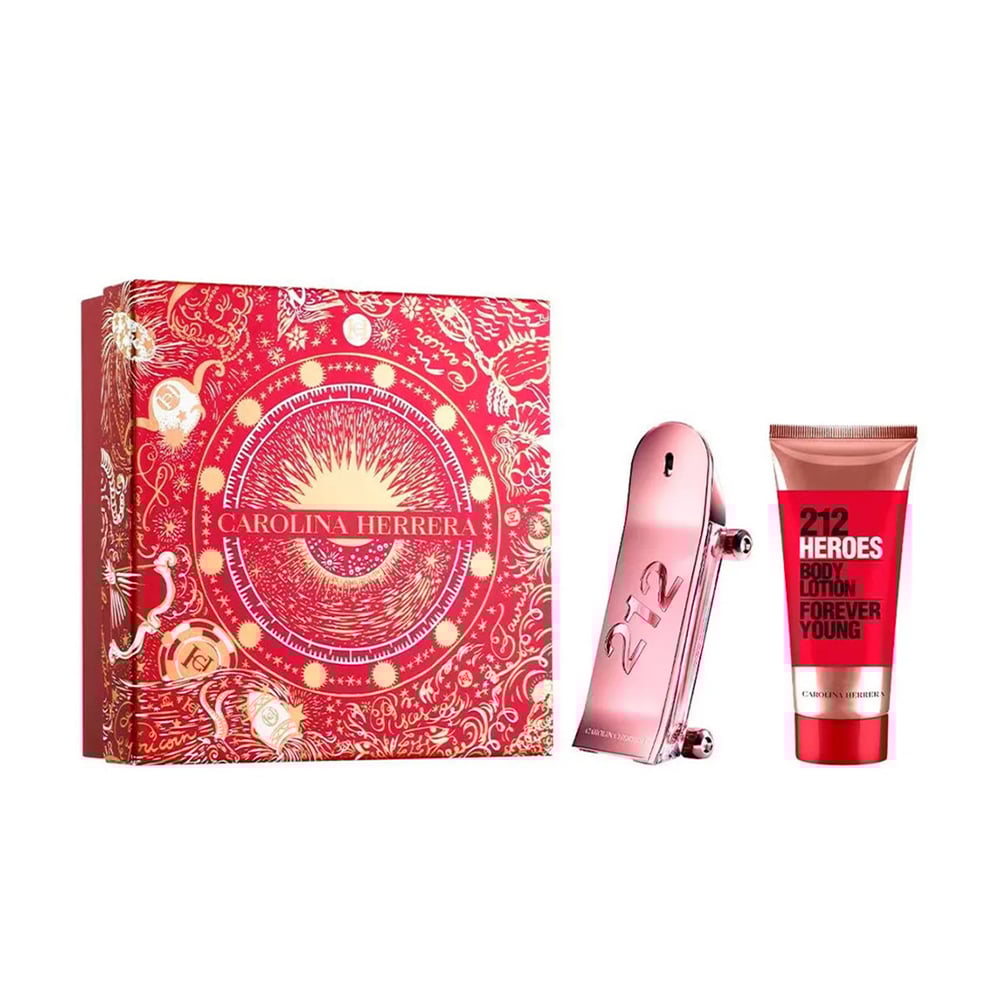 

Парфумований набір жіночий Carolina Herrera 212 Heroes Forever Young (парфумована вода, 80 мл + крем для тіла, 100 мл)
