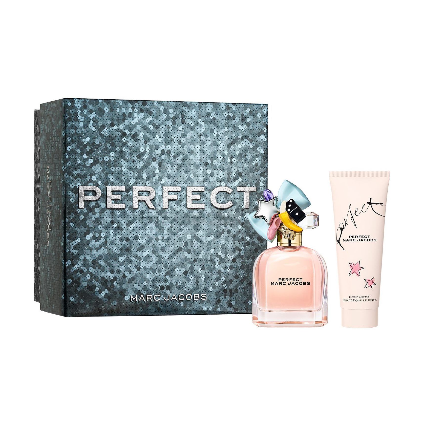 

Парфумований набір жіночий Marc Jacobs Perfect (лосьйон для тіла, 75 мл + парфумована вода, 50 мл)