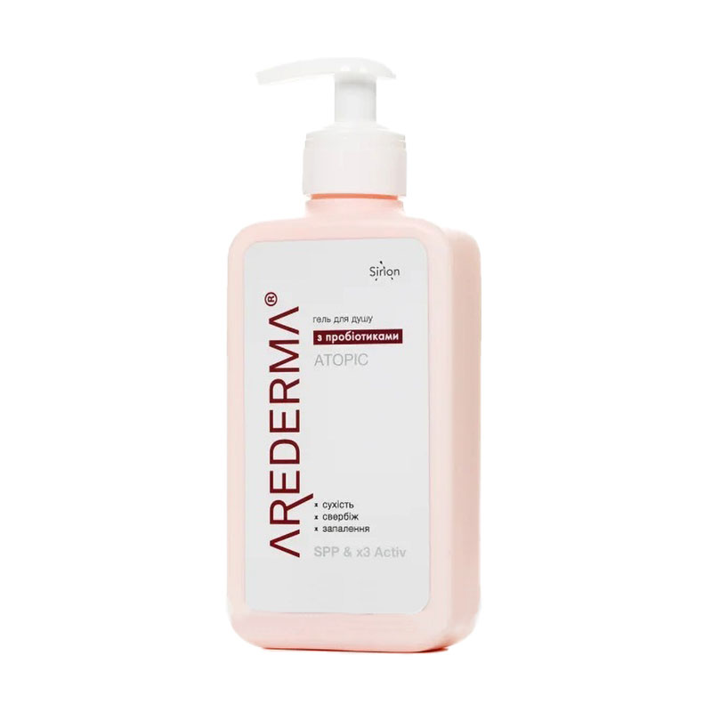 

Гель для душу Arederma Atopic з пробіотиками, 250 мл