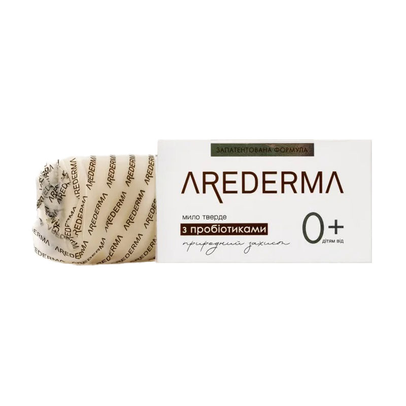 

Тверде мило для тіла Arederma з пробіотиком, 140 г