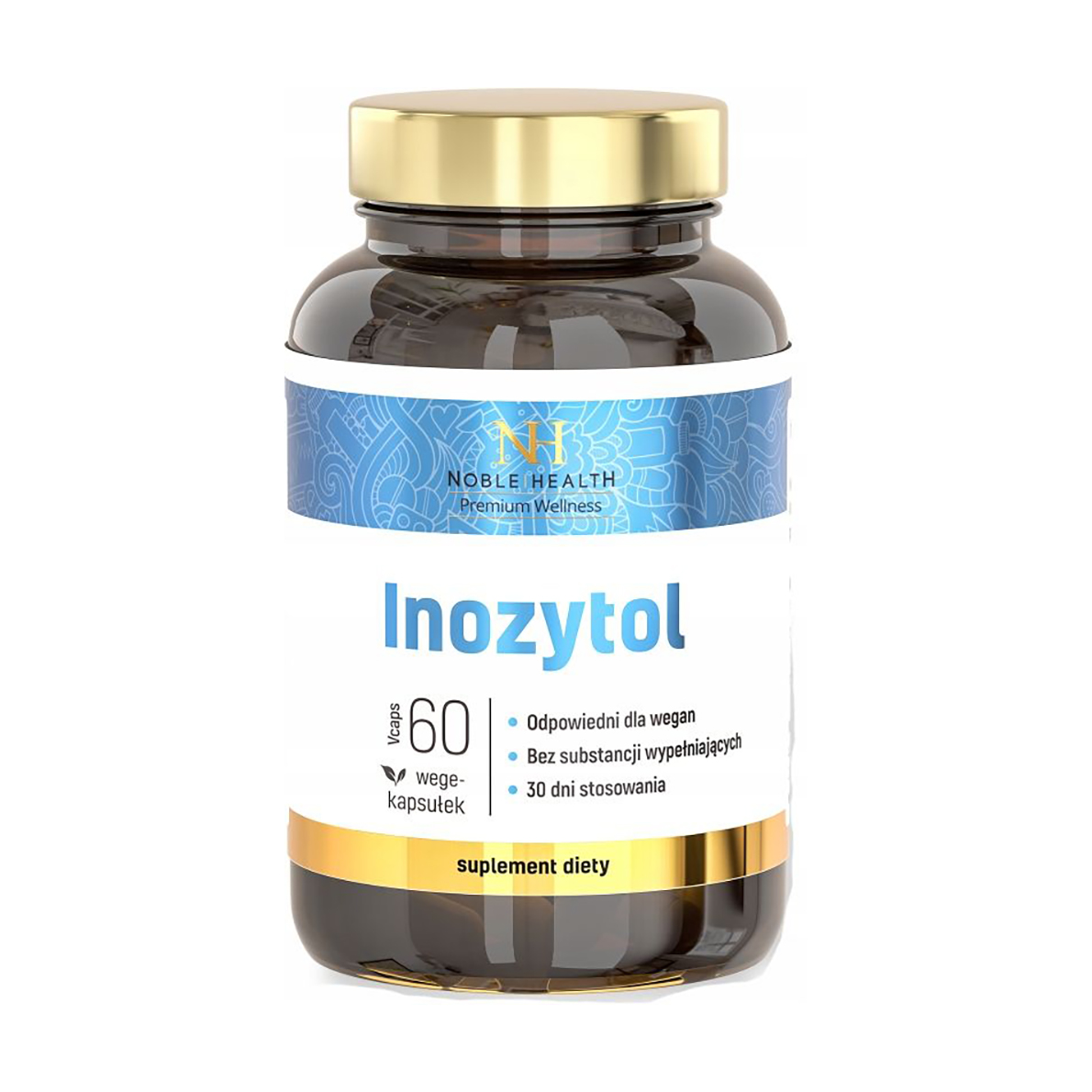 

Уцінка! Інозитол Noble Health Inozytol, 60 капсул