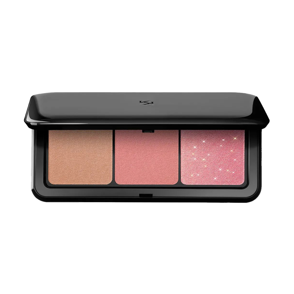 Палетка рум'ян і бронзера для обличчя Kiko Milano Multi Finish Trio Blush Bronzer Palette 02 Mauve, 7 г