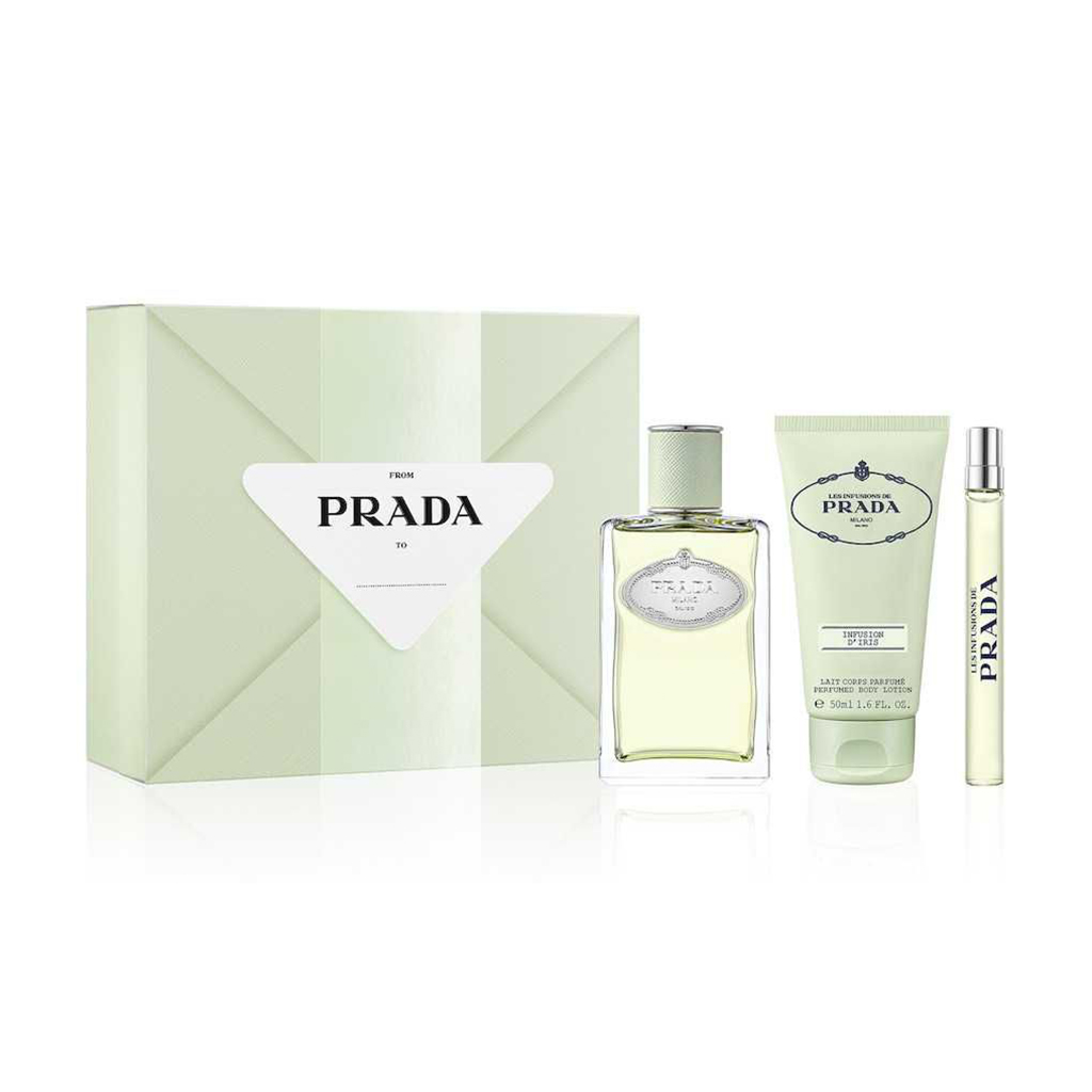

Парфумований набір жіночий Prada Infusion d'Iris (парфумована вода, 100 мл + лосьйон для тіла, 50 мл + парфумована вода, 10 мл)