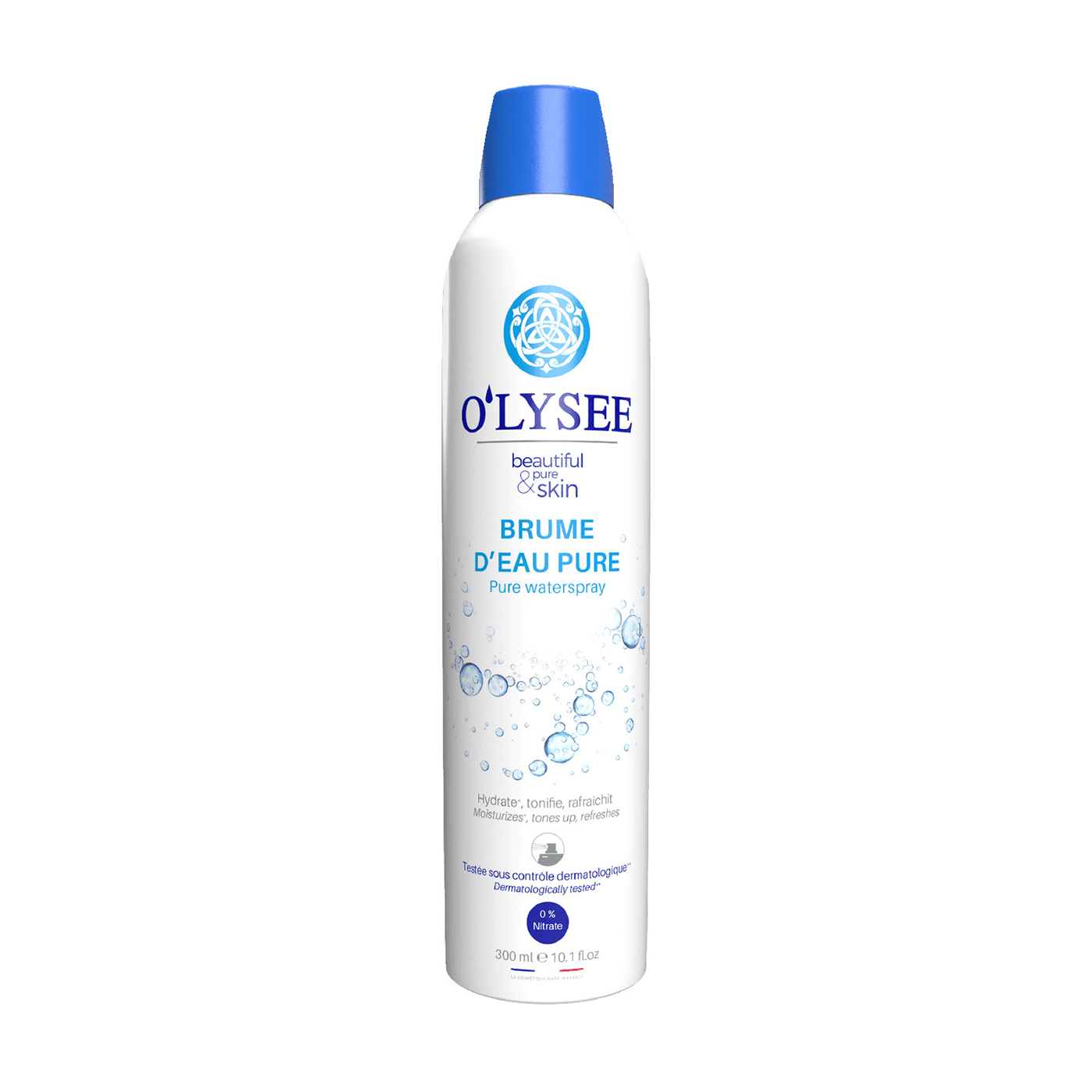 

Зволожувальний спрей-міст для обличчя та тіла O'LYSEE Beauty Waterspray, 300 мл
