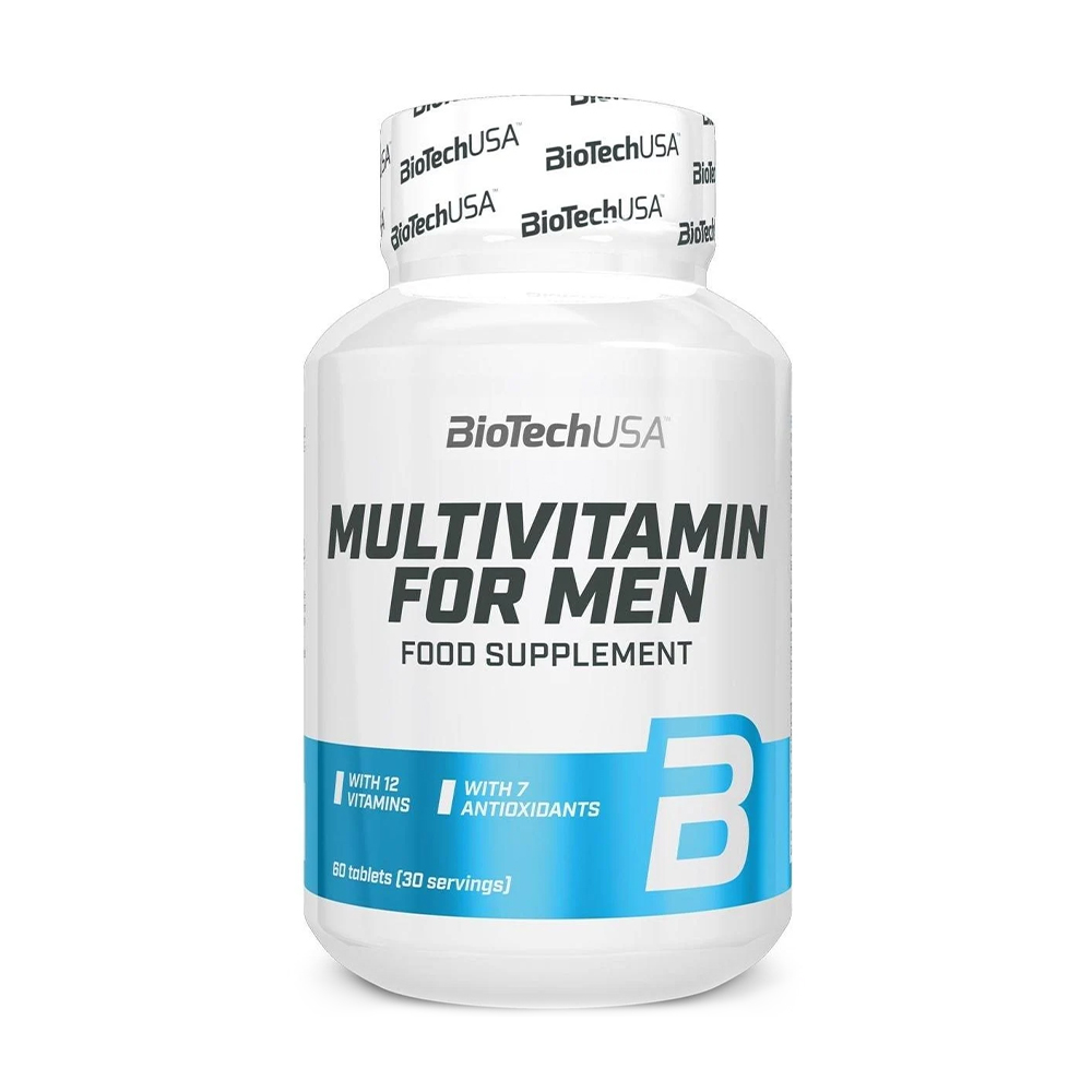 

Чоловічі мультивітаміни BioTech USA Multivitamin for Men, 60 таблеток