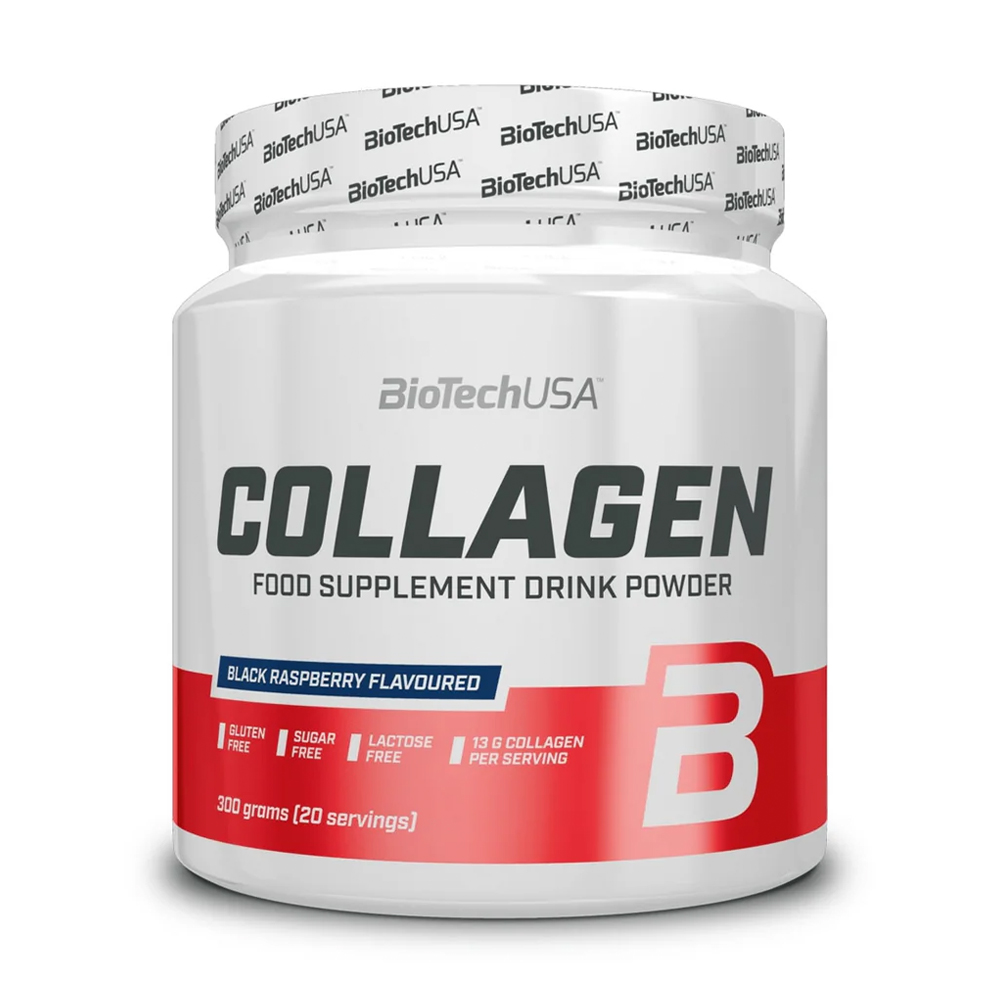 

Колаген BioTech USA Collagen зі смаком малини, 300 г