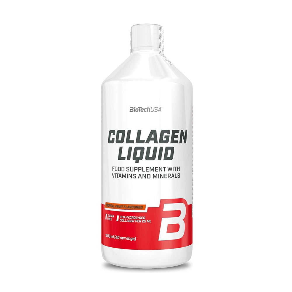 

Колаген BioTech USA Collagen Liquid в рідині, зі смаком тропічних фруктів, 1 л