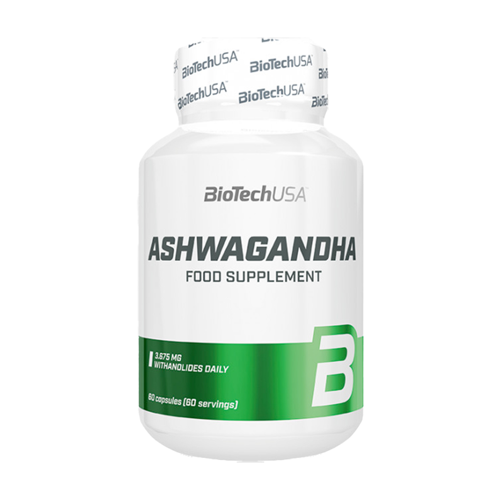 

Ашваганда BioTech USA Ashwagandha, 3.675 мг, 60 капсул