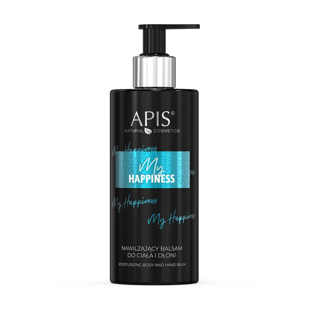 

Уцінка! Зволожувальний бальзам для тіла та рук Apis Natural Cosmetics My Happiness Moisturizing Body And Hand Balm, 300 мл