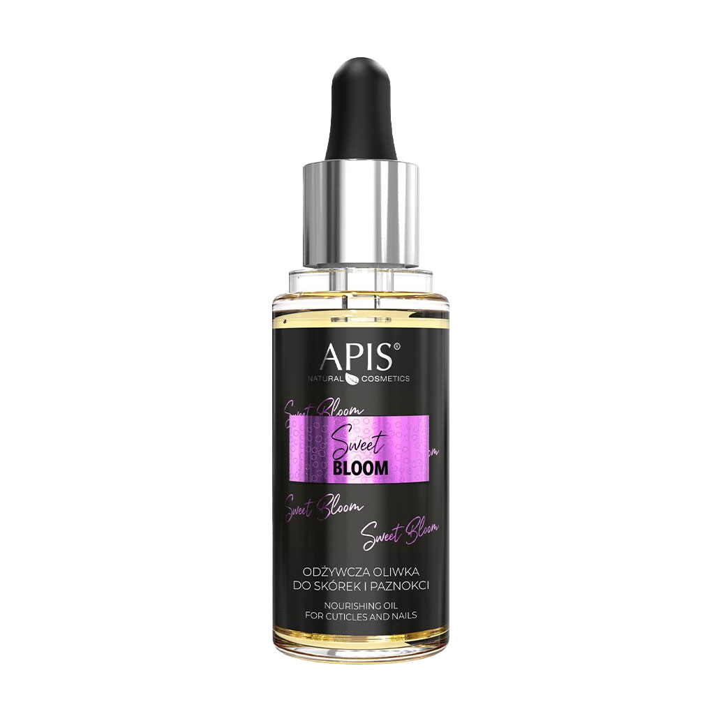 

Уцінка! Живильна олія для кутикули та нігтів Apis Natural Cosmetics Sweet Bloom Nourishing Oil For Cuticles And Nails, 30 мл