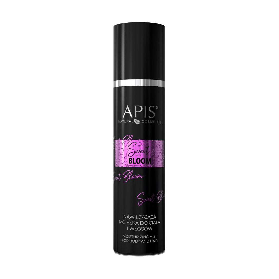 

Уцінка! Зволожувальний спрей для тіла та волосся Apis Natural Cosmetics Sweet Bloom Moisturizing Mist For Body And Hair, 150 мл