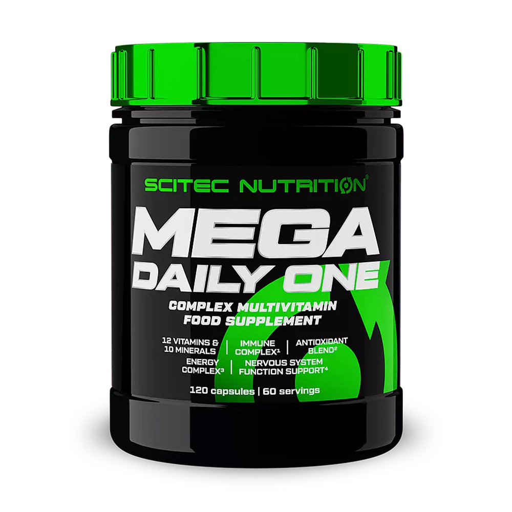 

Вітамінно-мінеральний комплекс Scitec Nutrition Mega Daily One Plus, 120 капсул
