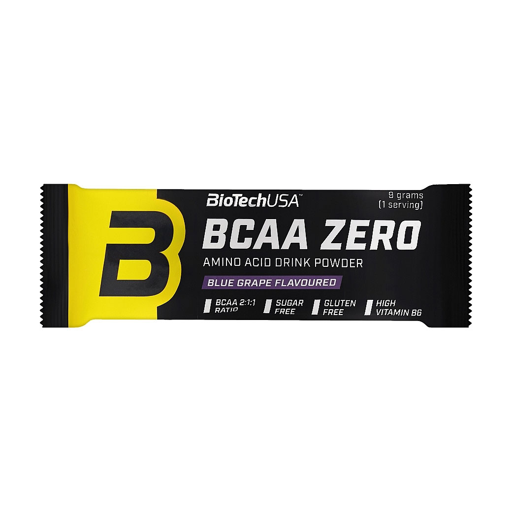 

Амінокислота BioTechUSA BCAA Zero Синій виноград, в порошку, 9 г