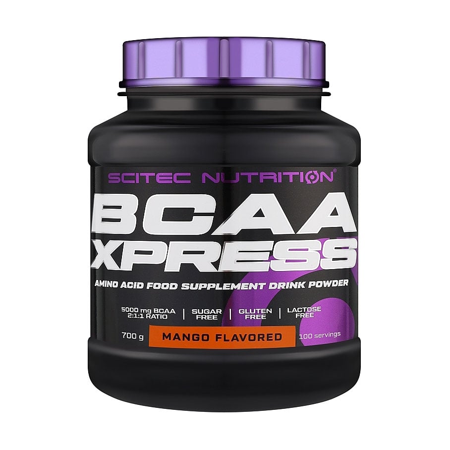 

Амінокислота Scitec Nutrition BCAA Xpress Манго, в порошку, 700 г
