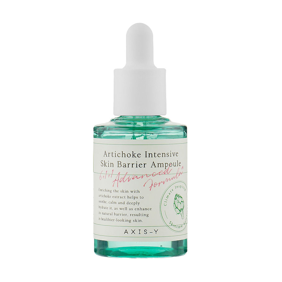 

Заспокійлива та зволожувальна ампула для обличчя Axis-Y Artichoke Intensive Skin Barrier Ampoule, 30 мл