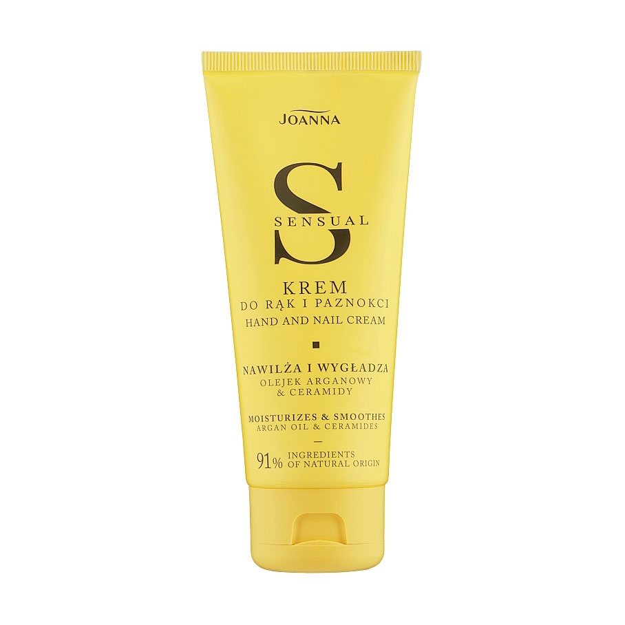 

Крем для рук Joanna Sensual Argan Oil & Ceramides Hand & Nail Cream з аргановою олією та церамідами, 100 г