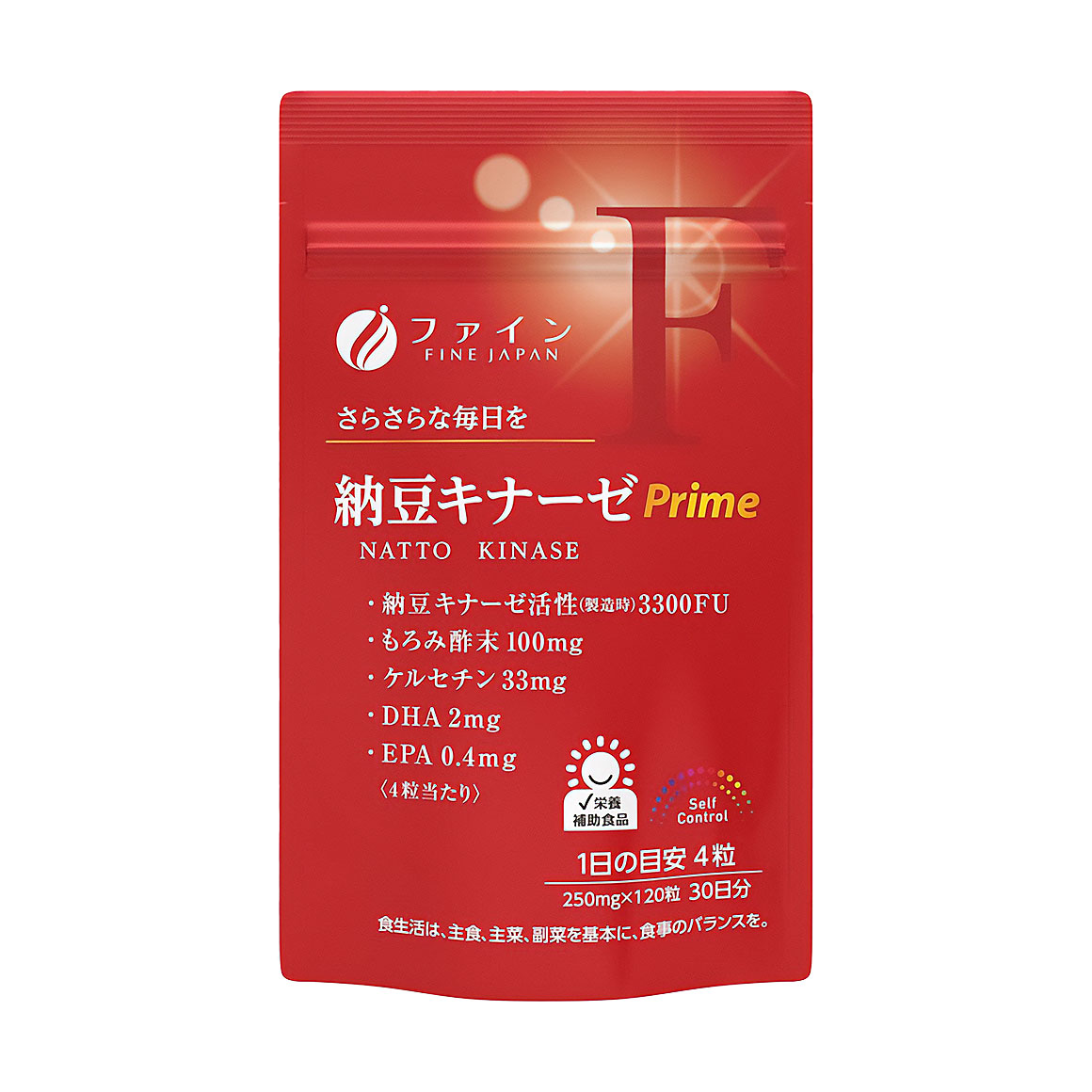 

Наттокіназа Fine Japan Nattokinase Prime 3300FU, 120 таблеток
