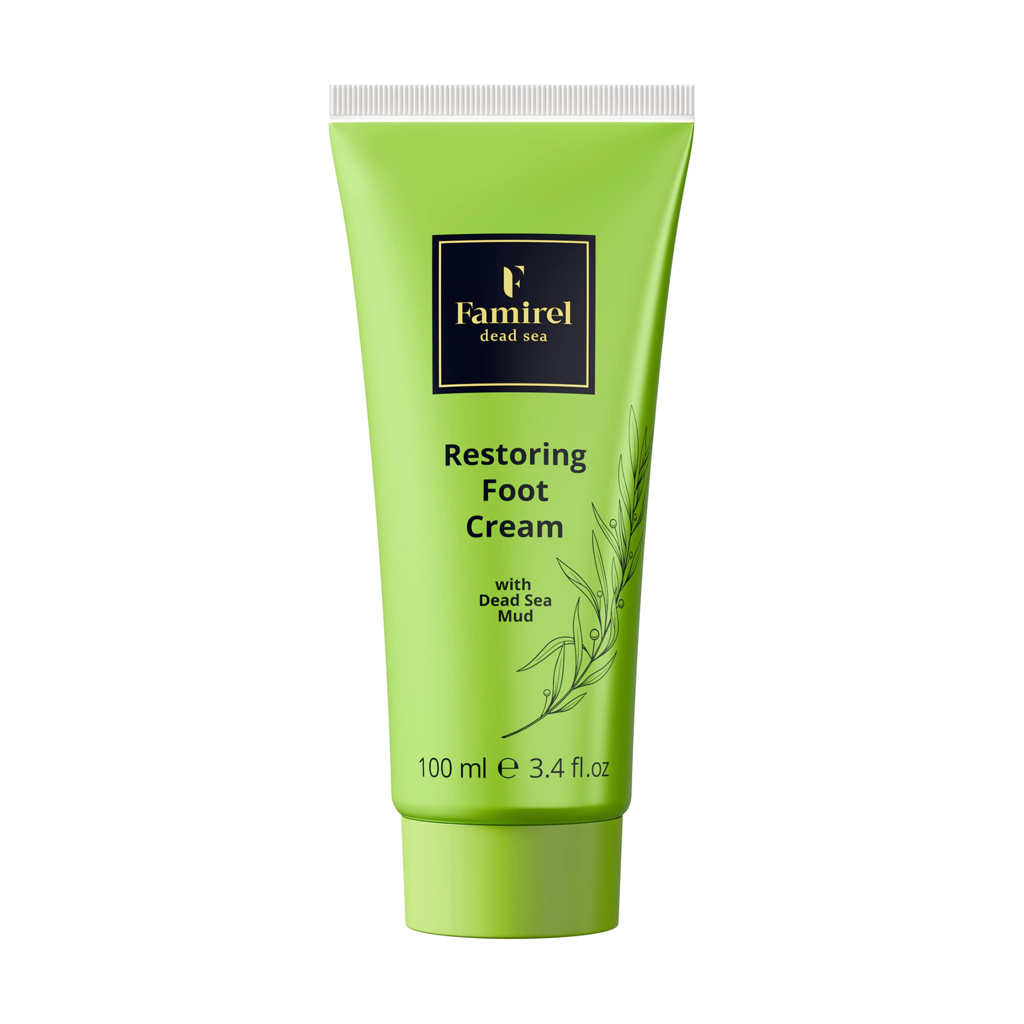 

Відновлювальний крем для ніг Famirel Restoring Foot Cream із брудом Мертвого моря, 100 мл