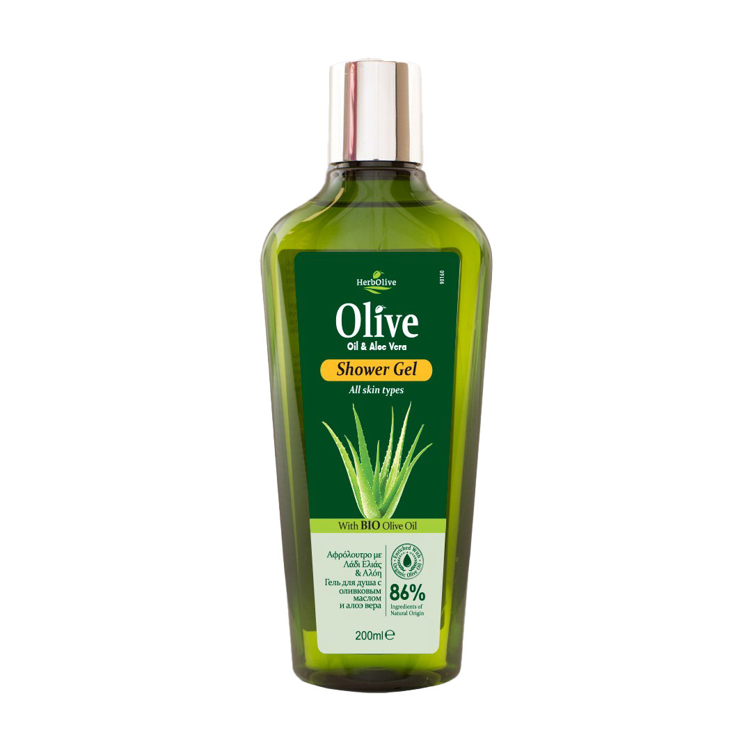 

Гель для душу Madis HerbOlive Olive Oil & Aloe Vera Shower Gel з алое вера, 200 мл