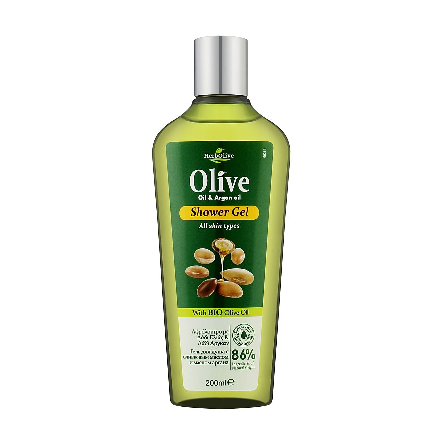 

Гель для душу Madis HerbOlive Olive Oil & Argan Oil Shower Gel з аргановою олією, 200 мл