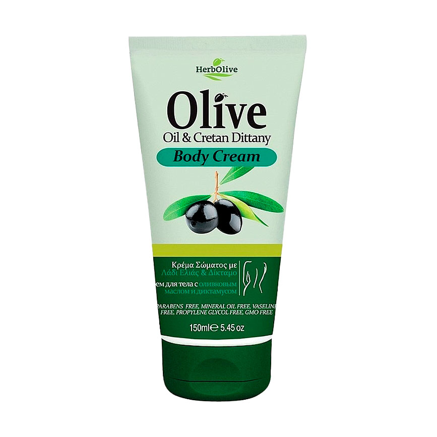 

Крем для тіла Madis HerbOlive Body Cream з оливковою олією та диктамусом, 150 мл