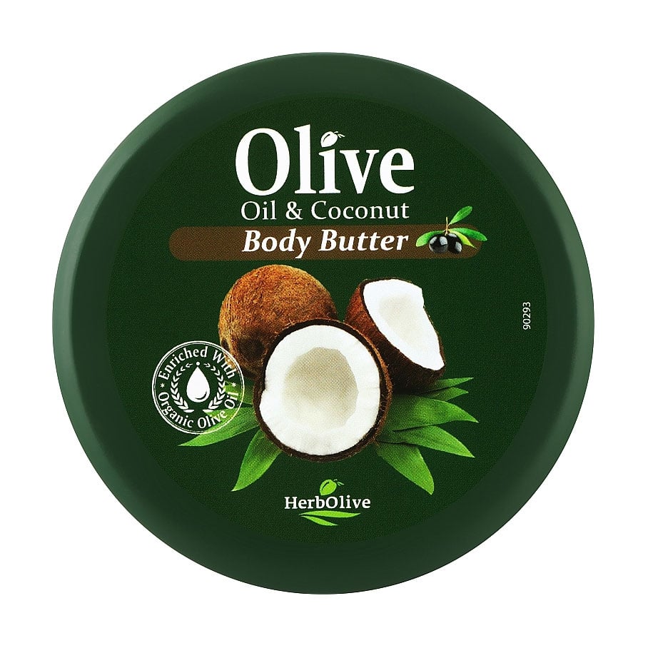 

Масло для тіла Madis HerbOlive Body Butter з оливковою олією та кокосом, 250 мл