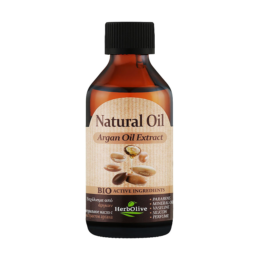 

Натуральна олія Madis HerbOlive Natural Oil з екстрактом аргани, 100 мл