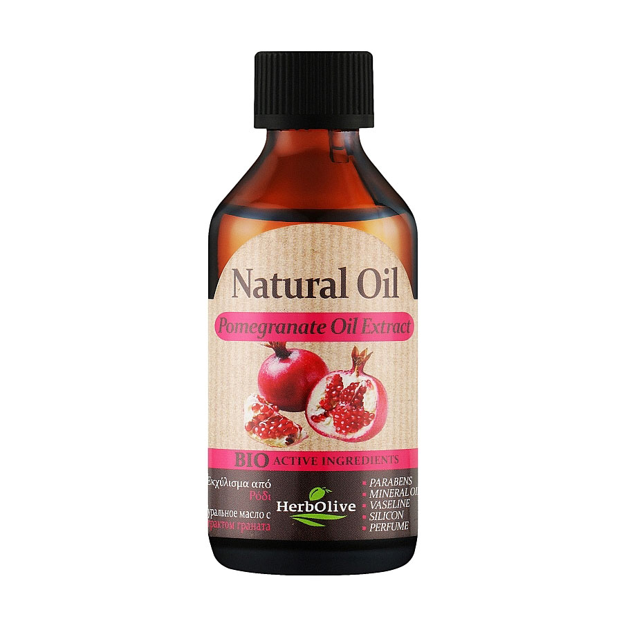 

Натуральна олія Madis HerbOlive Natural Oil з екстрактом гранату, 100 мл
