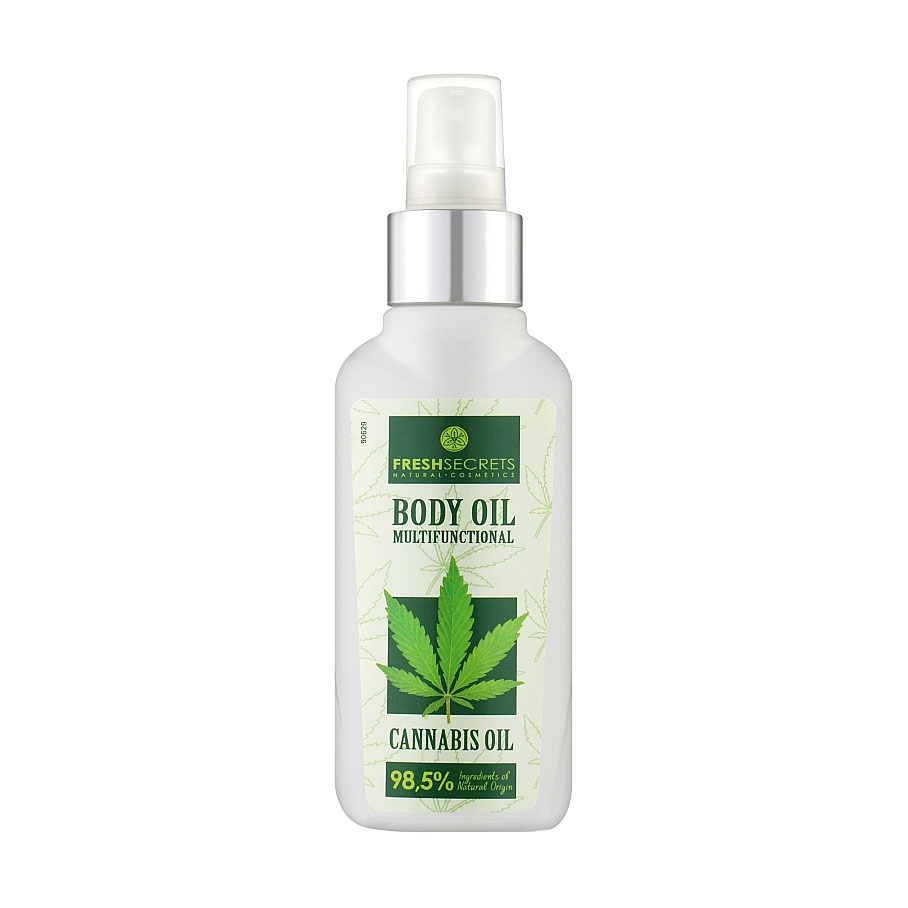 

Багатофункціональна олія для тіла Madis Fresh Secrets Body Oil з канабісом, 100 мл