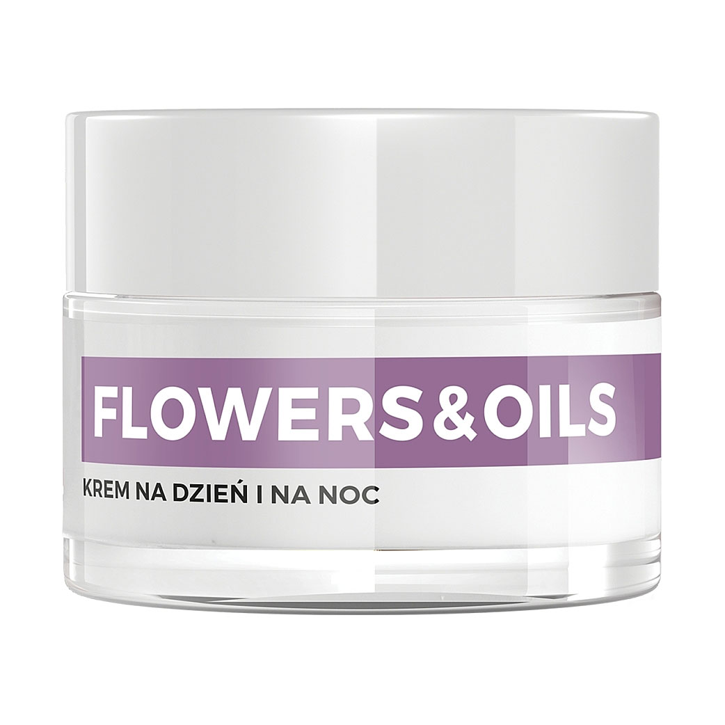 

Зміцнювальний крем для обличчя AA Flowers & Oils Night And Day Cream 55+, 50 мл