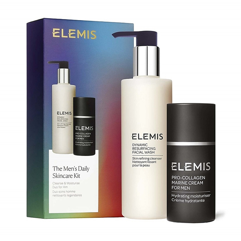 

Уцінка! Чоловічий набір для догляду за обличчям Elemis The Men's Daily Skincare Kit (очищувальний засіб, 200 мл + крем для обличчя, 30 мл)